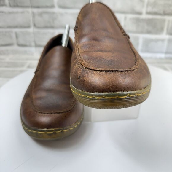 Dr. Martens Marlow Size Men’s 9 M Brown Leather Slip On Comfort Loafers - Picture 7 of 12